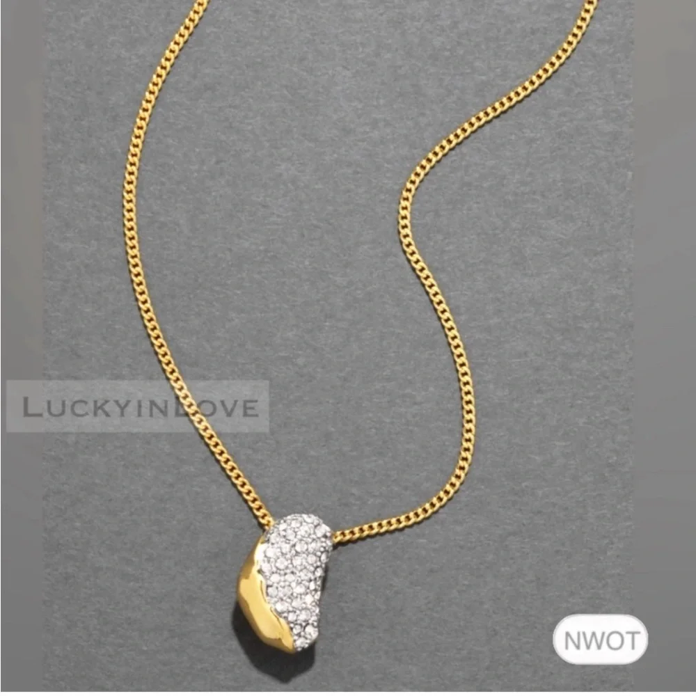 ALEXIS BITTAR • Solanales Crystal Small Pebble Necklace